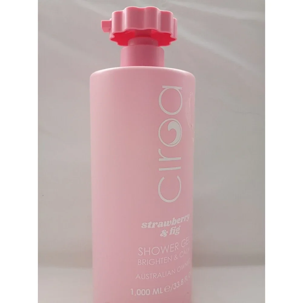 Ciroa Beauty Strawberry & Fig Shower Gel Clarify & Hydrating 33.8 fl oz